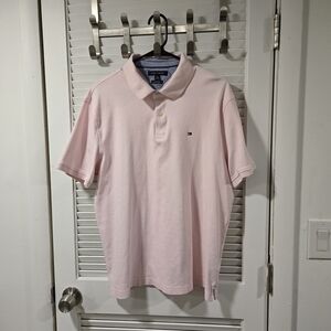 Tommy Hilfiger Pink Polo Shirt for Men